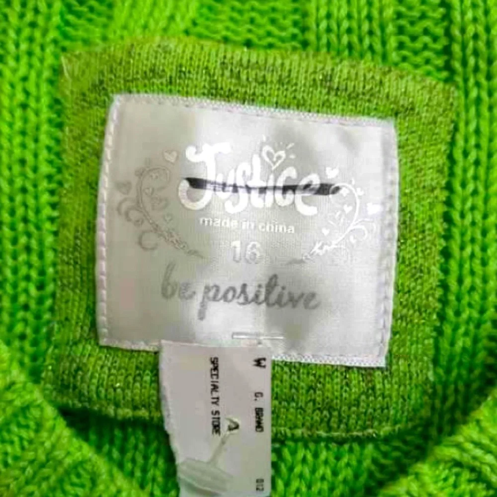 Justice - girls sweater size 16